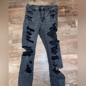 American eagle skinny jeans air soft forever
